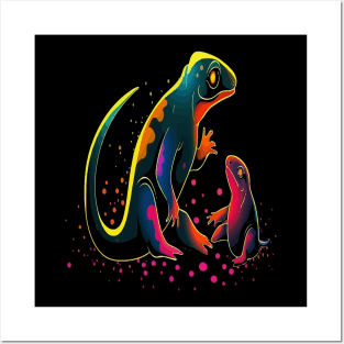 Salamander Fathers Day Posters and Art